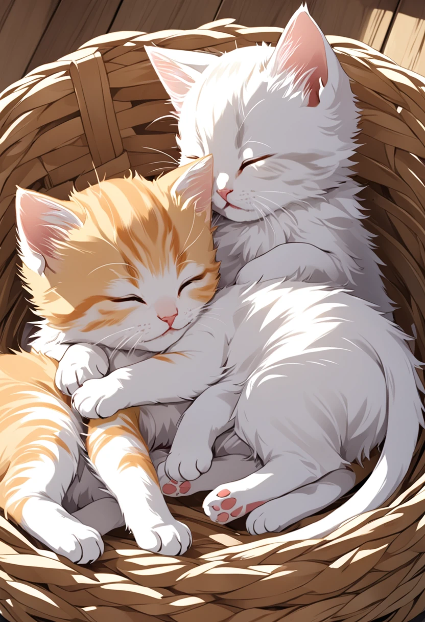 kitten、Are sleeping