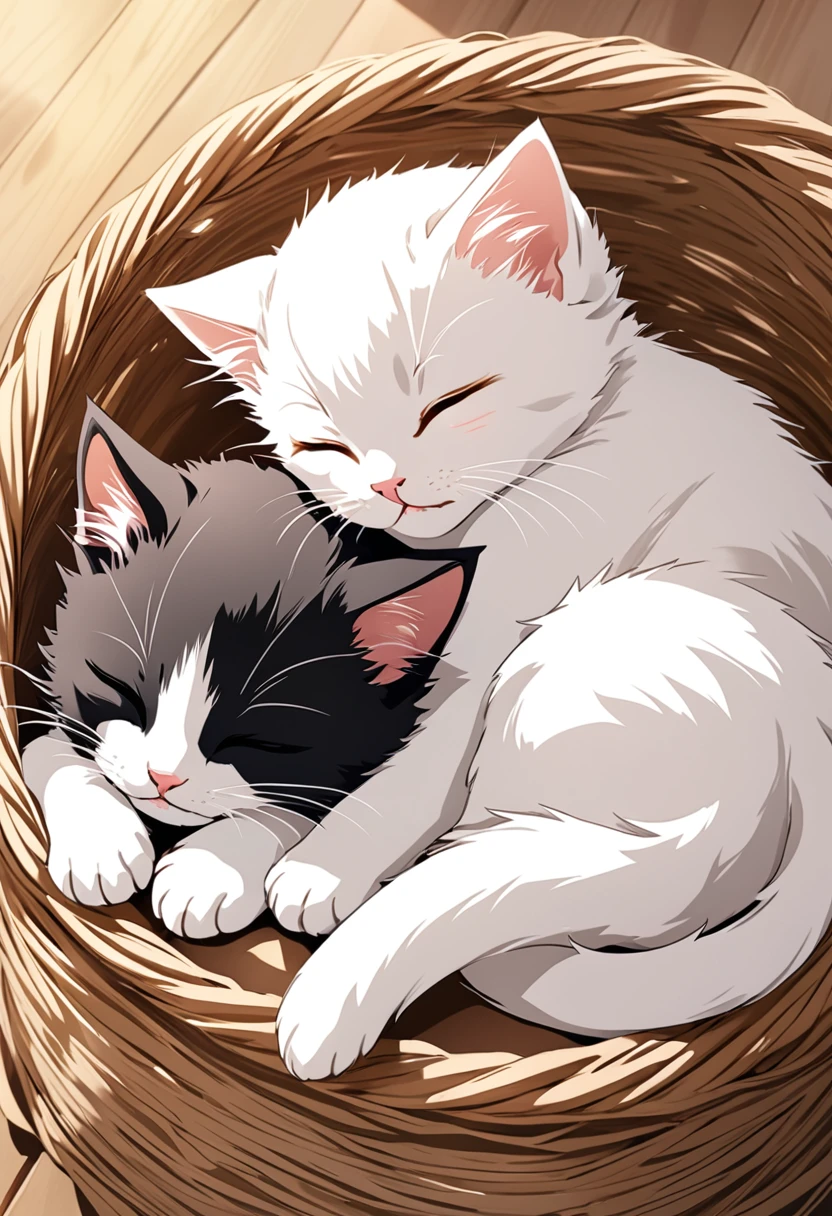 kitten、Are sleeping