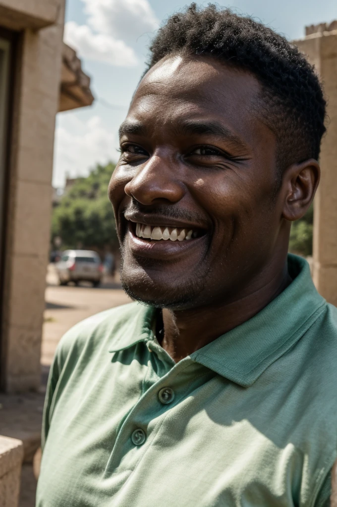A happy community leader,Rich, have a lot of money, Feeling a lot of power, A feeling that makes people afraid to offend