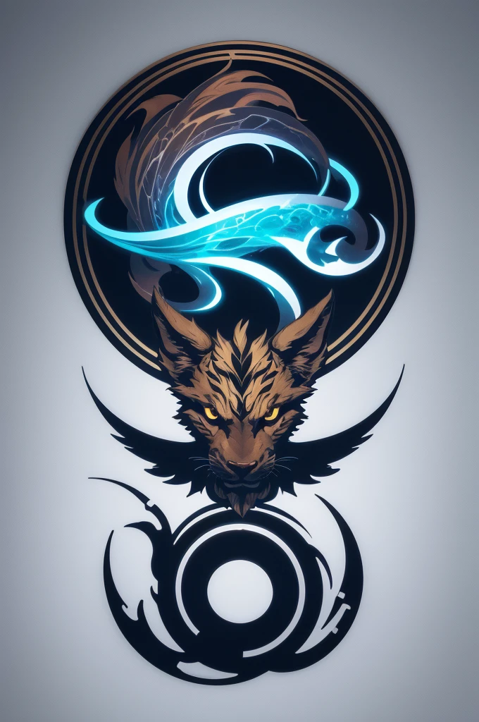 Logo of a mystical chimera
