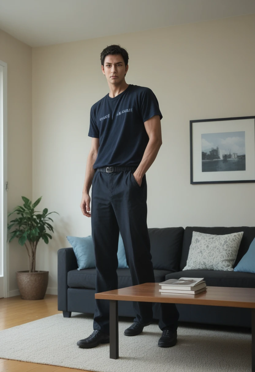 score_9,score_8_up,score_7_up,score_6_up BREAK source_real,raw,photo,realistic BREAK , handsome Aomine Daiki ,living room