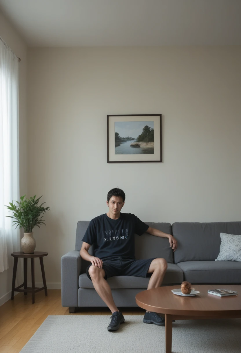 score_9,score_8_up,score_7_up,score_6_up BREAK source_real,raw,photo,realistic BREAK , handsome Aomine Daiki ,living room