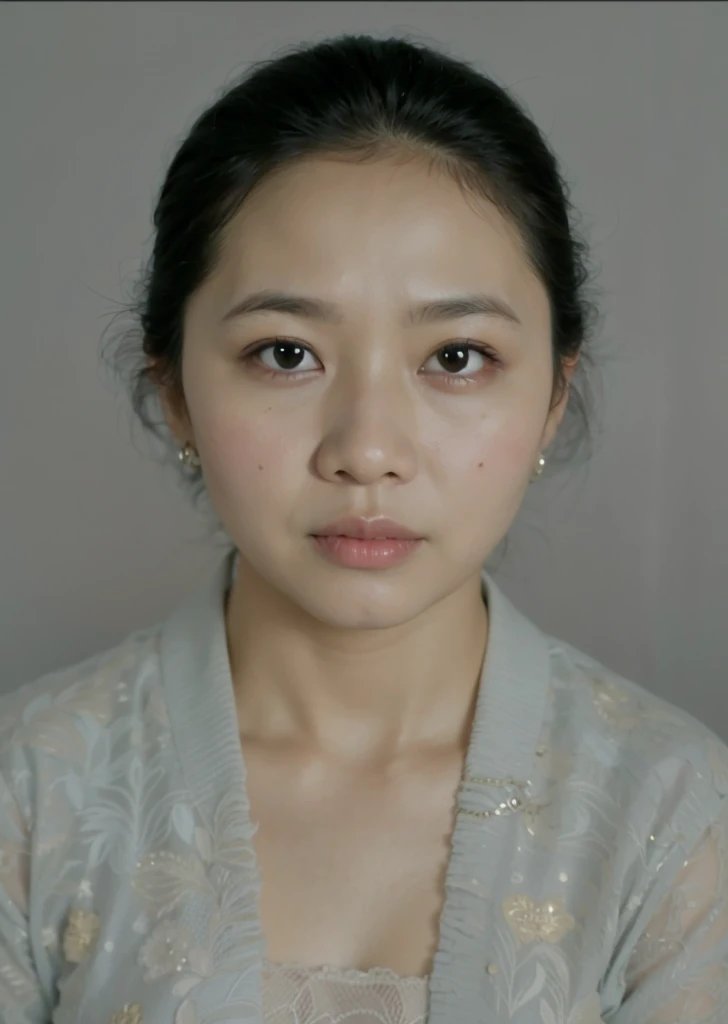 a realistis indonesian woman face age 20 years wear a kebaya ,ultra hd 8k