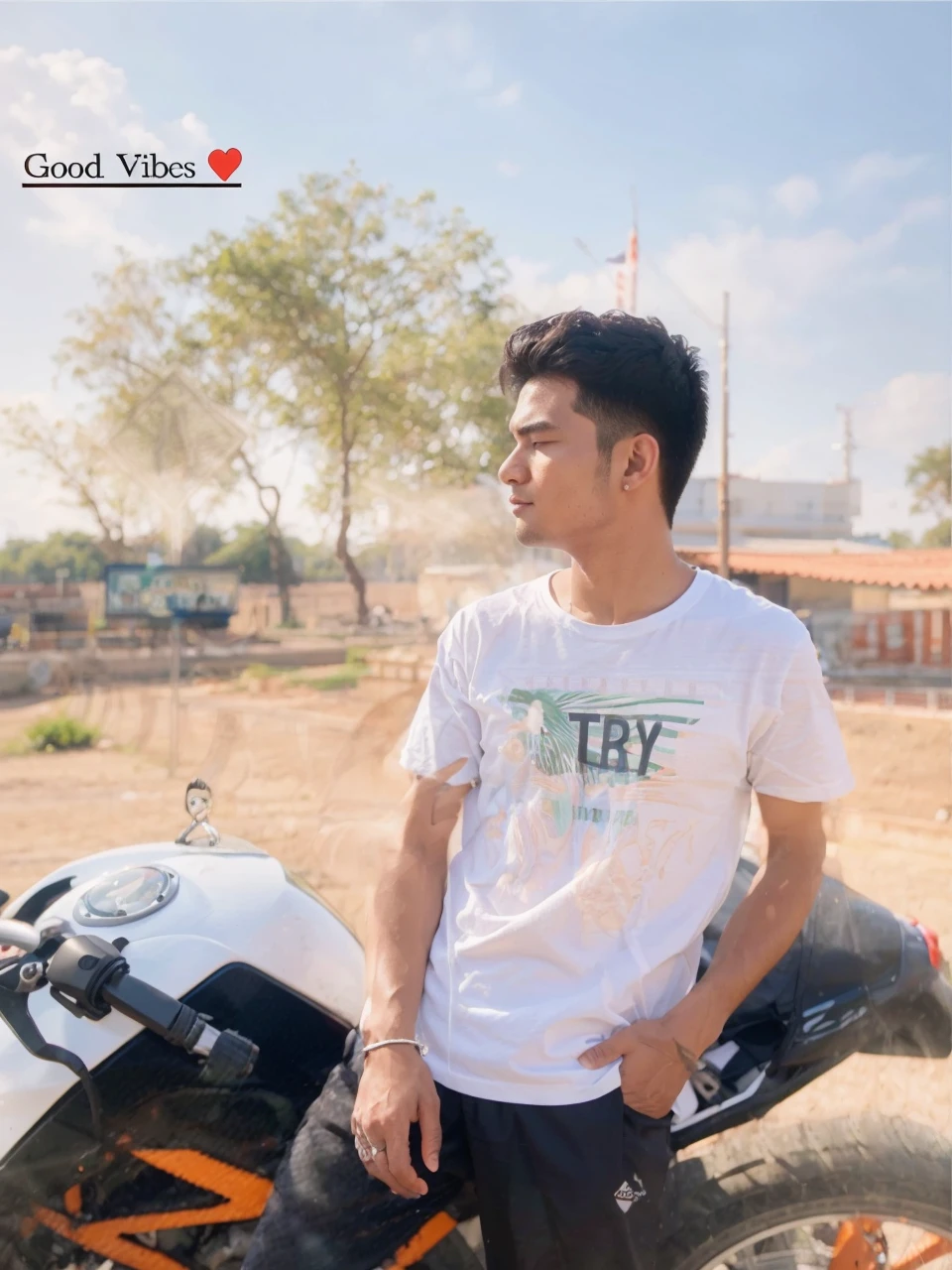 Bagi nampak hensem dan kurus sikit 
