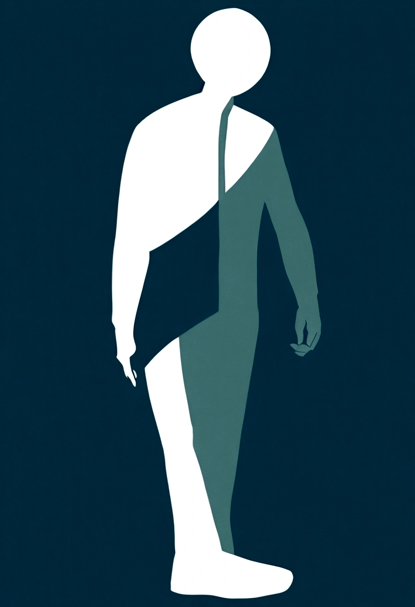 A hand holding a[ABSOLUT LIME]，with simple lines, in the style of graphic design poster art by Braun and Saul Bass，on a【blue] background, simple, a white silhouette of the human body on an[blue]background, in a bold stencil print. --ar 9:16 --v 6.0--s 50