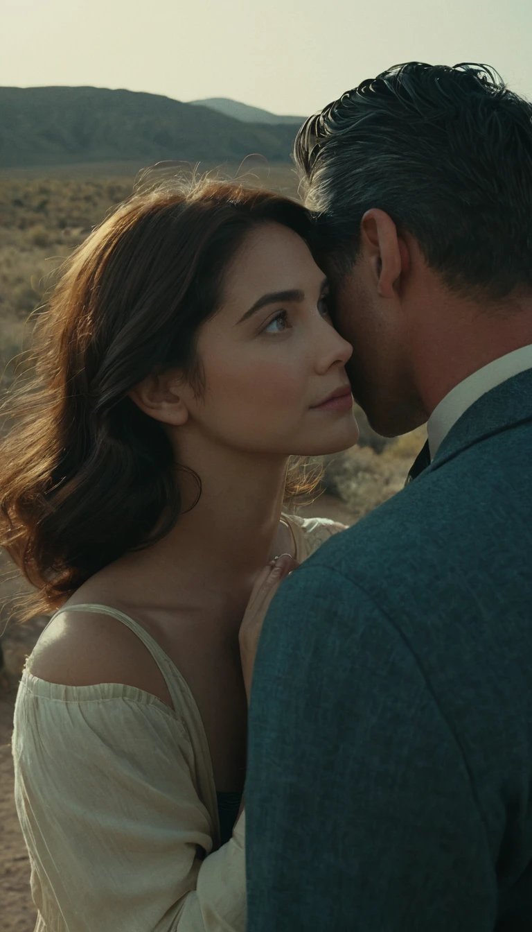 over the shoulder shot, movie scene,
cinematic, vintage color grading,
35 mm -