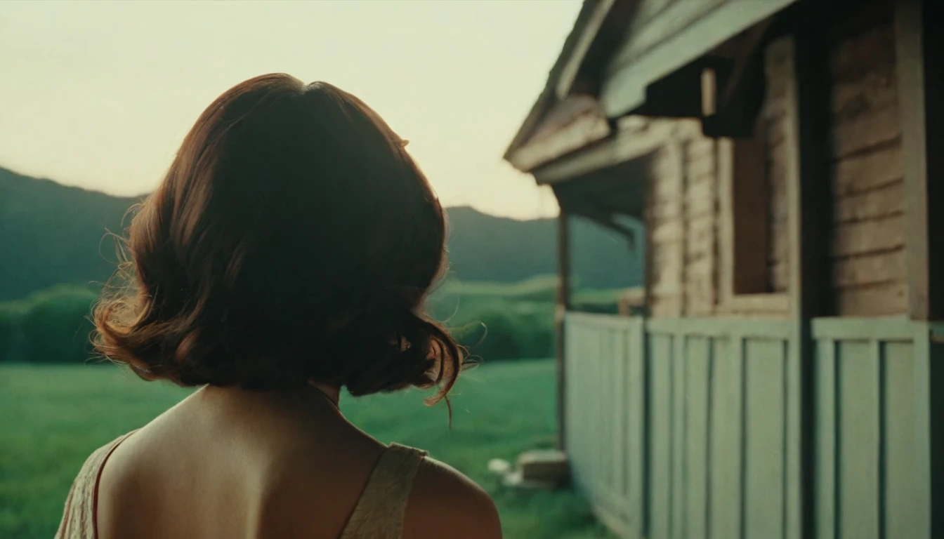 over the shoulder shot, movie scene,
cinematic, vintage color grading,
35 mm -