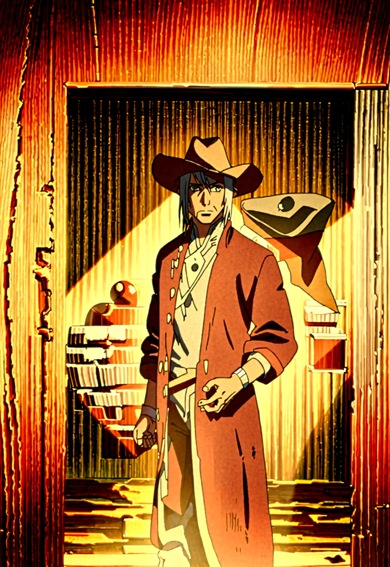 several people dressed in costumes and hats posing for a picture, wild west setting, oldwest, cowboy themed, western saloon theme, in a wild west town, wild west theme, second life avatar, secondlife, having a cool , ! movie scene, saturday night in a saloon, <mmorpgs scene, outside a saloon, walking the wild west wastelands