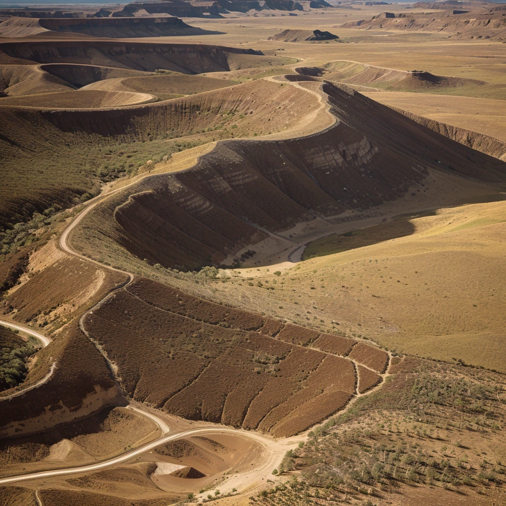 Image of the cerrado biome in high definition 4K with lots of information