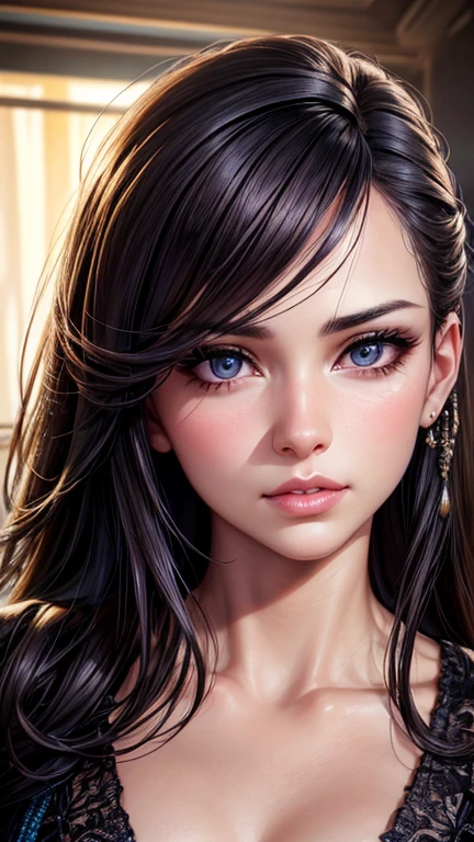 beautiful detailed eyes, beautiful detailed lips, extremely detailed eyes and face, longeyelashes, natural makeup,slender,elegant office lady, professional business attire, office setting, desk, computer, paperwork, (best quality,highres,masterpiece:1.2),ultra-detailed,(realistic,photorealistic,photo-realistic:1.37),HDR,UHD,studio lighting,ultra-fine painting,sharp focus,physically-based rendering,extreme detail description,professional,vivid colors,bokeh,intricate details,highly realistic,photorealistic portrait