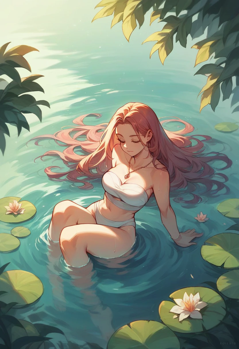 Girls playing in water, summer,beautiful,cool