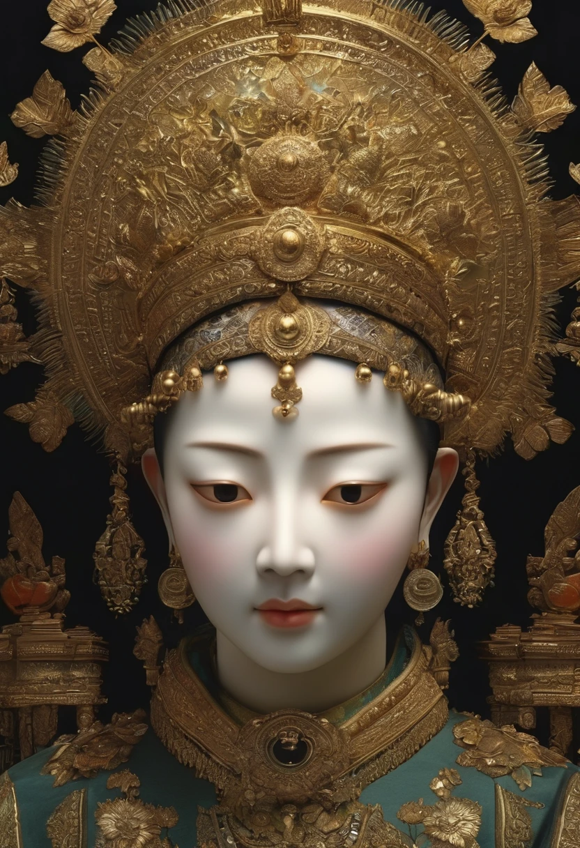 [Object Object], (Detailed facial features:1.3),
(RAW Photos, 16K, masterpiece, Highest quality: 1.2), (Ultra-realism, Extremely detailed and exquisite realism: 1.3), (The depth of the writing world, Radiation Mapping, Ray Tracing, God&#39;s Rays: 1.2), High Dynamic Range, Vivid, Rich details, Revealing shadows and highlights, Realistic, intense, Enhance contrast,