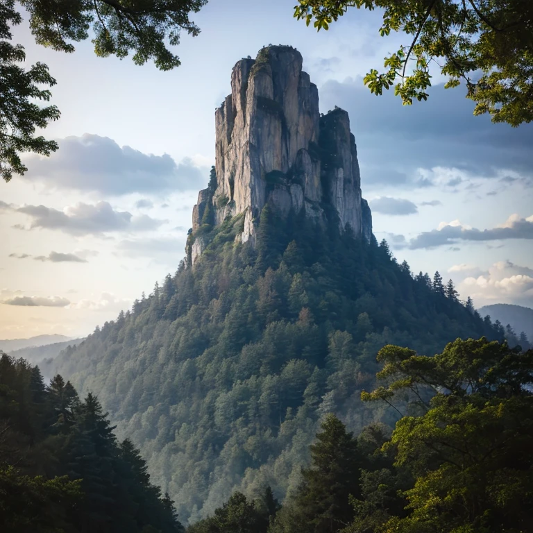 masterpiece,Highest quality,One,forest,Gray sky