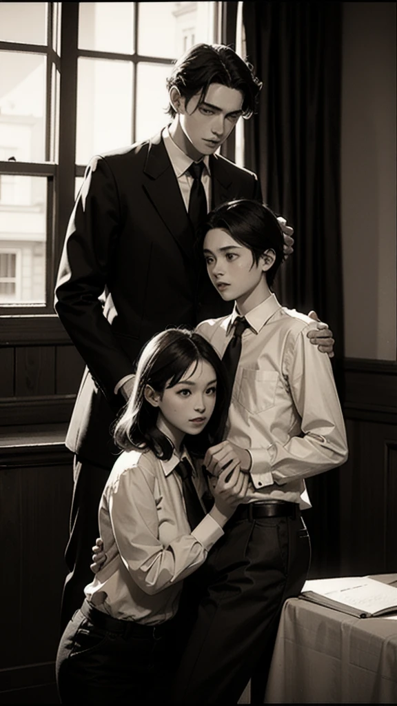 A sepia-toned memory of a young Mr. James and his first love.