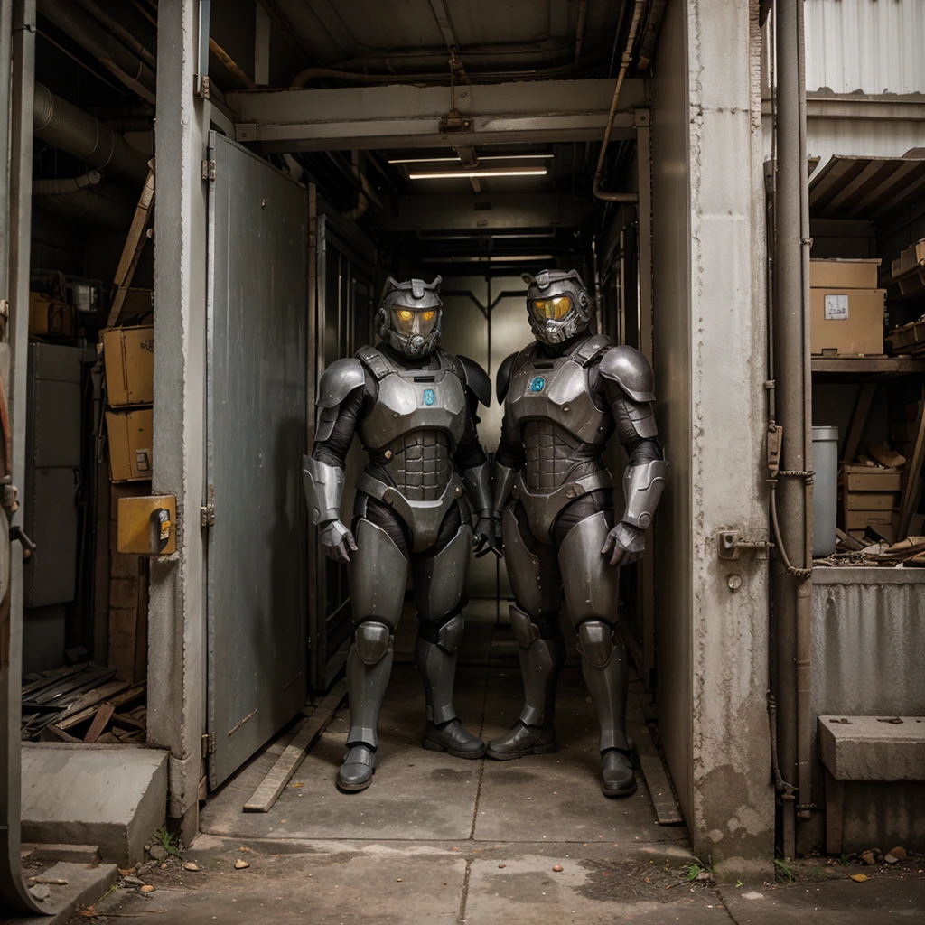 Full length power armor