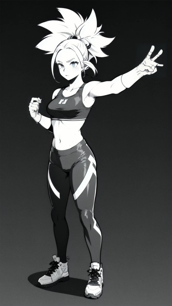 Girl
Solo . Fullbody . Simple background , multiple view , Fitgirl , standing pose , Hd , Masterpiece , Lineart