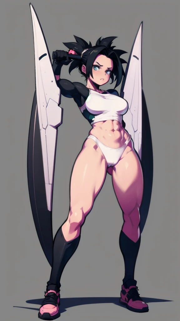 Girl
Solo . Fullbody . Simple background , multiple view , Fitgirl , standing pose , Hd , Masterpiece , Lineart