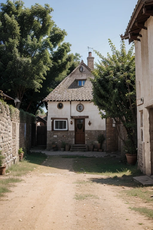 A house in the village