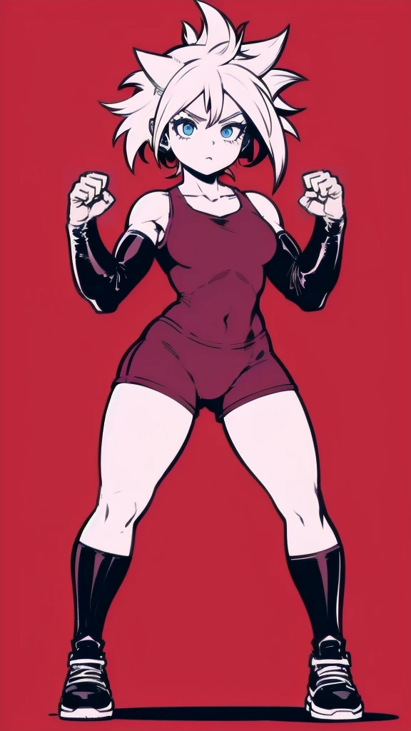 Girl
Solo . Fullbody . Simple background , multiple view , Fitgirl , standing pose , Hd , Masterpiece , Lineart