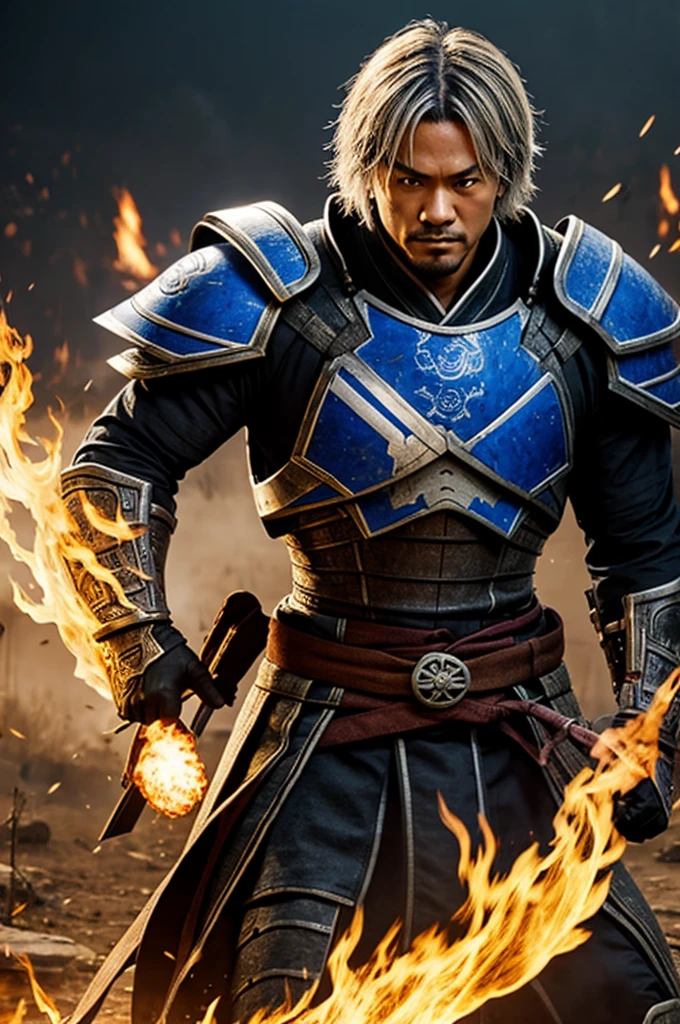 Raiden shogun burning traveler