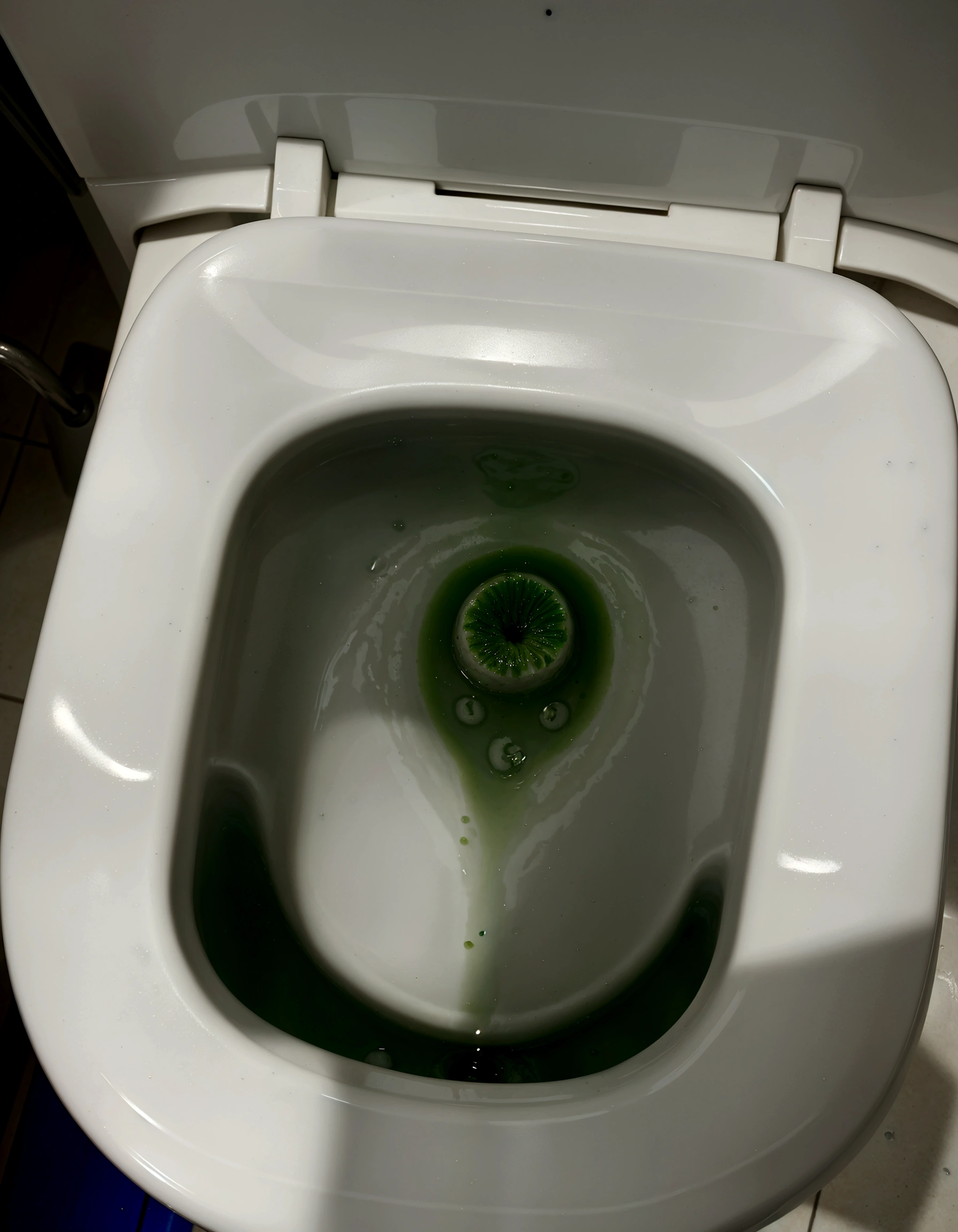 there is a woman sitting on a toilet covered in green paint, covered in slime!!, green slime dripping, wet and slimy, full of greenish liquid, dripping goo, green slime everywhere, character is covered in liquid, splattered goo, slimy and hot, dripping skin, oozing slime, green slime, toxic slime, bubbling ooze covered serious