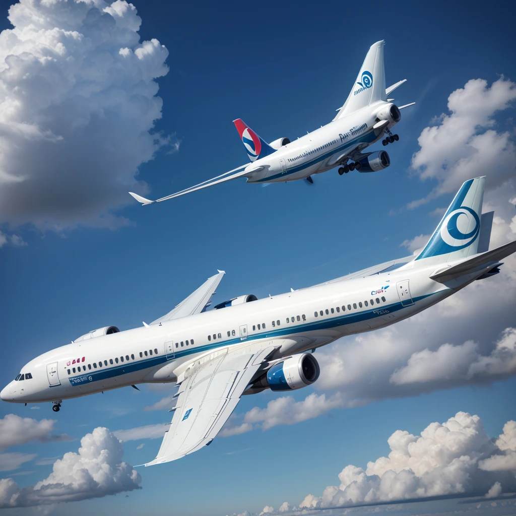 Create an airline logo with the name Pierre&#39;s