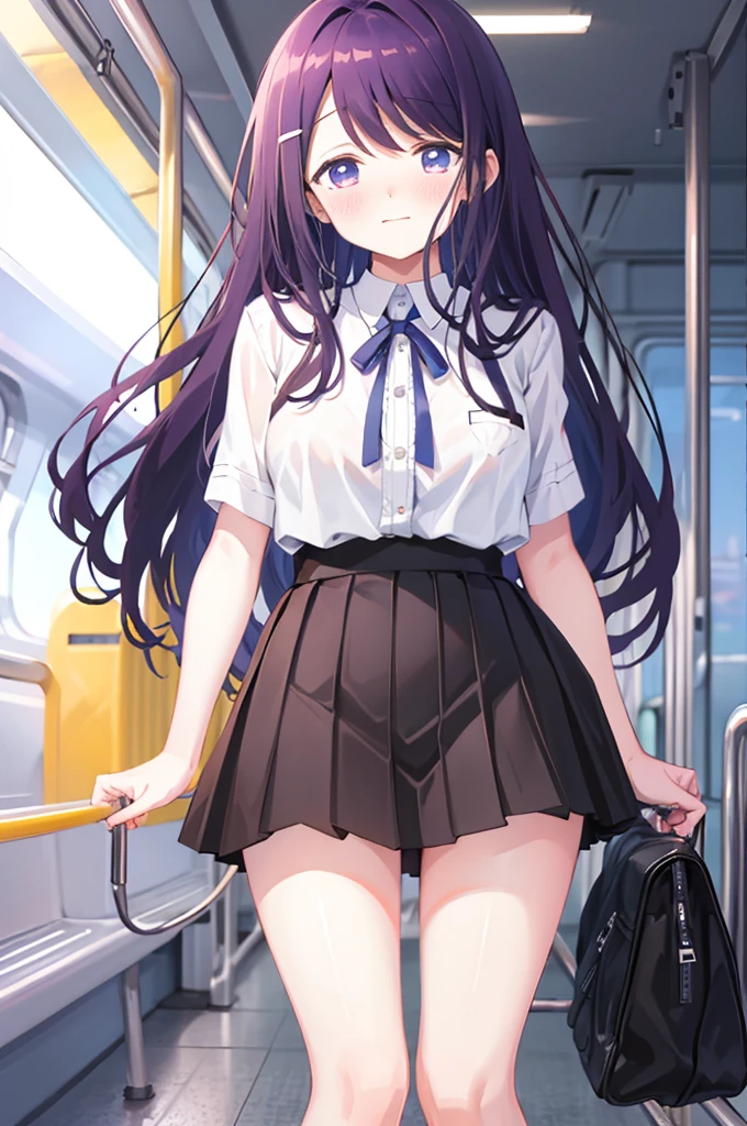 Take off your panties、Pull down your panties、Take off your panties、Smirking face、Black Skirt、、on the train、Strap、、８K,Masterpiece、Light purple hair、Semi-long hair、、Japanese 、、、Lift up your skirt、On all fours、Showing panties、Stick your butt out、Turn your ass towards me、Blushing、、Showing panties、Pull up your skirt、Blushing、on the train、Strap
