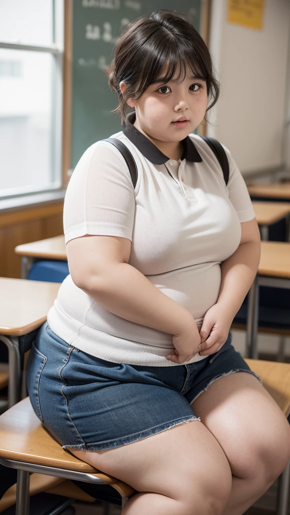 a fat 10 year old obese ,chubby overweight ,young fat girl in ,cute plump schoolkid,heavy set young girl,thick student,extremely obese young female student,very fat and heavy young girl,stout short haired girl in school,chubbychild in classroom,cute pudgy young student