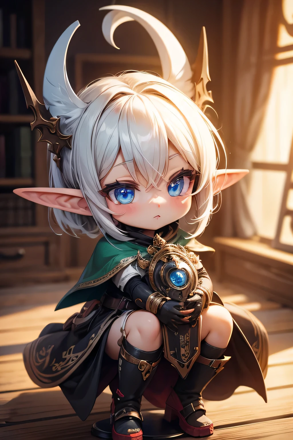 Chibi, elf girl