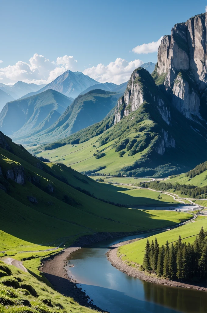 a beautiful landscape