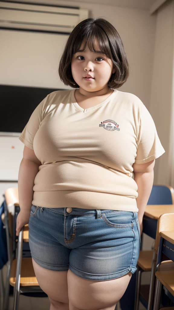 a fat 10 year old obese ,chubby overweight ,young fat girl in ,cute plump schoolkid,heavy set young girl,thick  student,extremely obese young female student,very fat and heavy young girl,stout short haired girl in school,chubbychild in classroom,cute pudgy young student