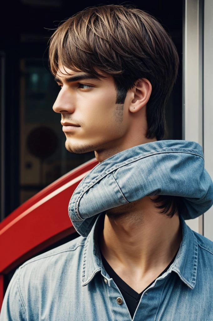 Logo type sound that says "pretty boy" 