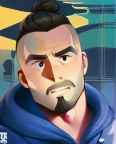 Brunette from Rio with a beard((perfect))
