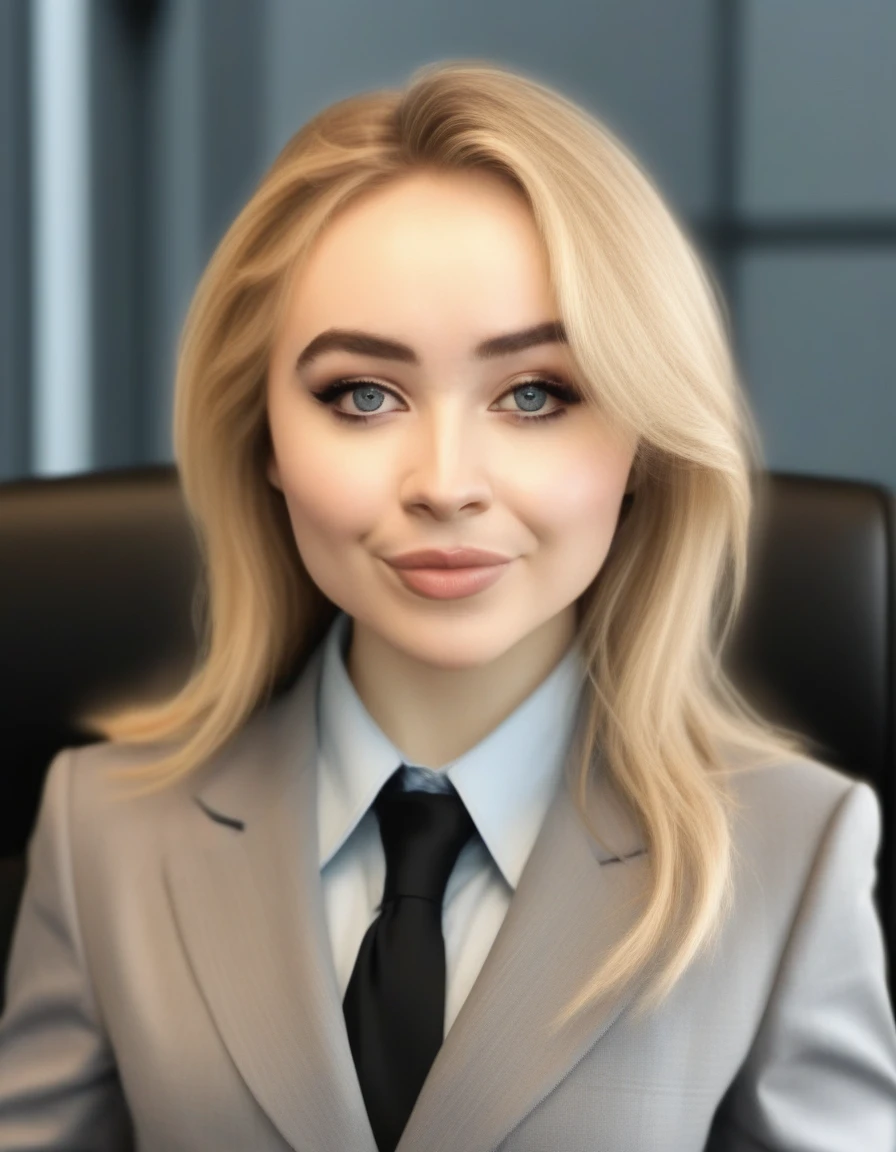 SabrinaCarpenter,High Quality, Intricately Detailed, Hyper-Realistic woman Lawyer Portrait Photography, Volumetric Lighting, Full Character, 4k