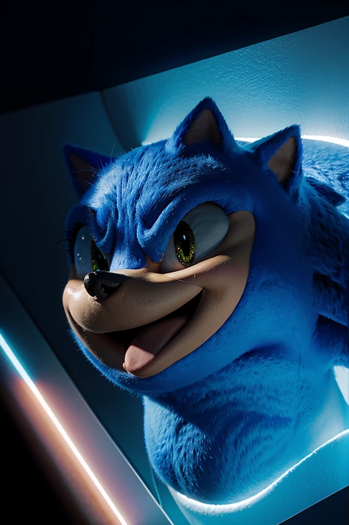 sonic game illustration