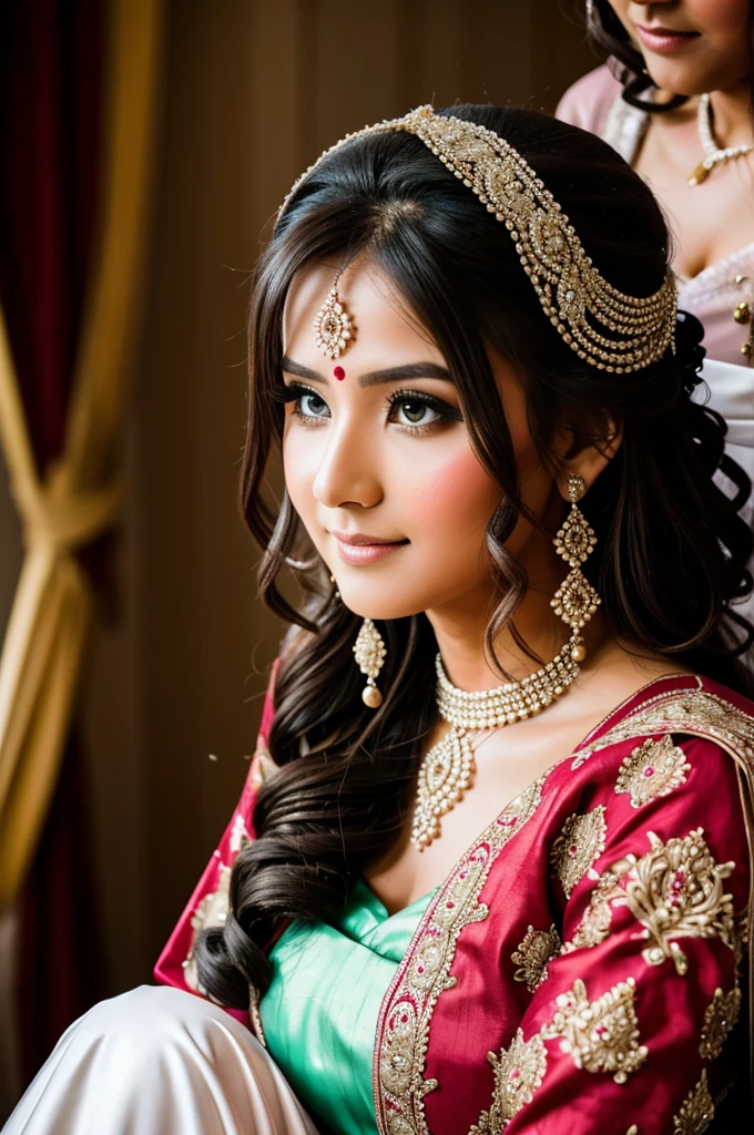 Wedding fress girl