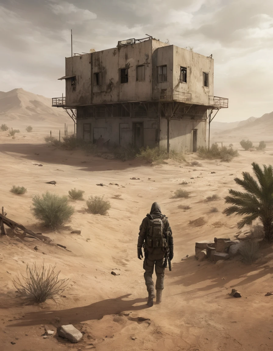 stalker game, anomaly in the dry desert