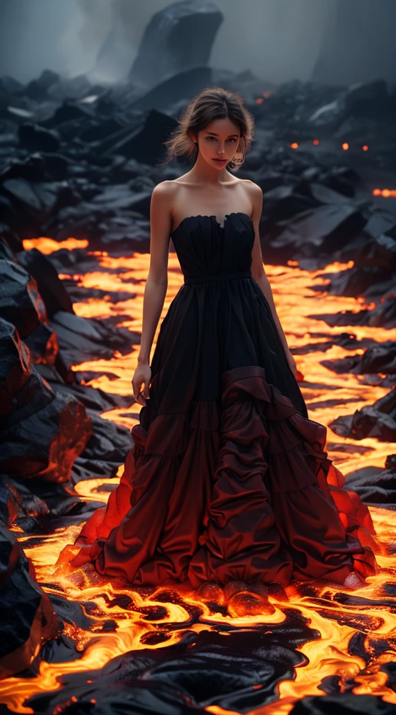 1 Girl,Fireproof Dress,enough,