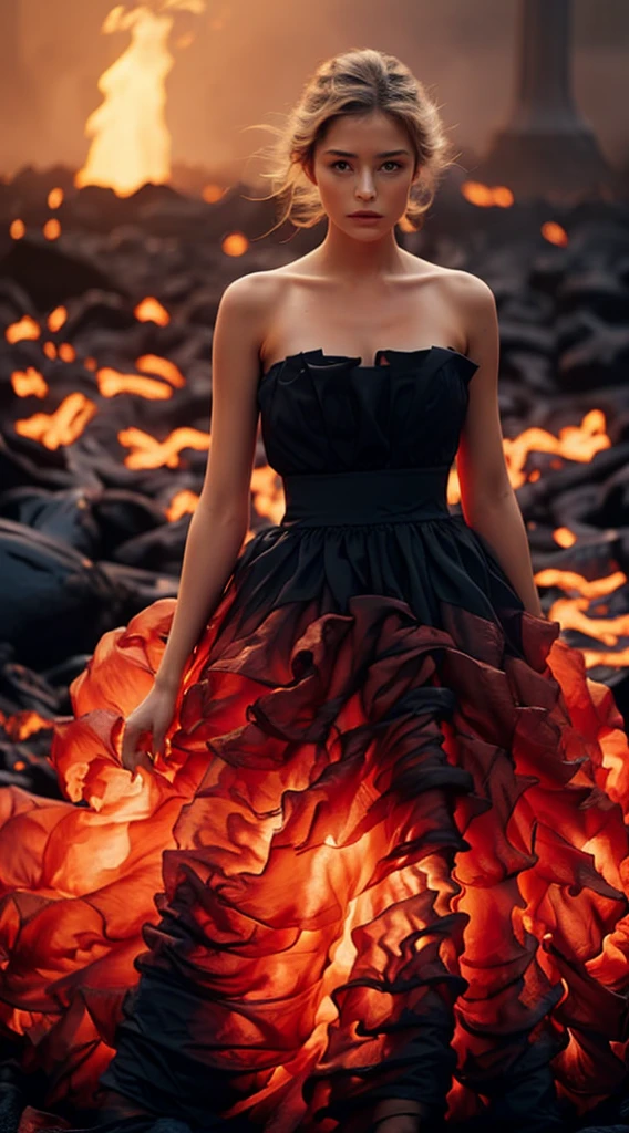 1 Girl,Fireproof Dress,enough,