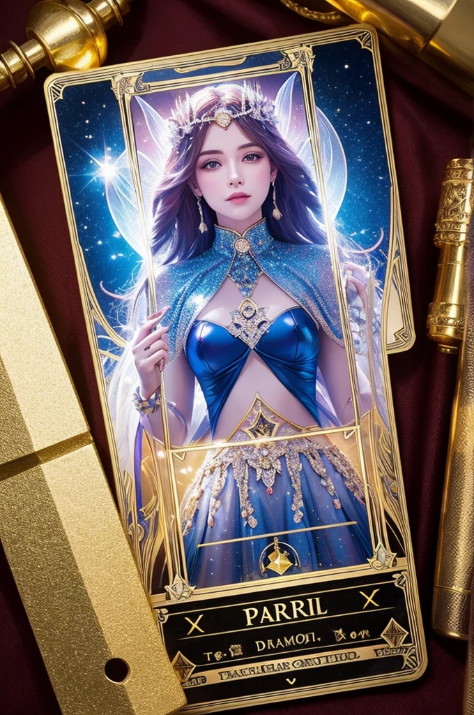Fairy diamond Sparkling World Tarot Cards