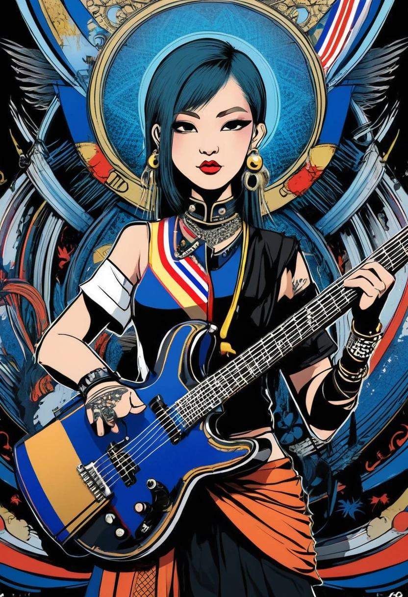Thai punk rock style