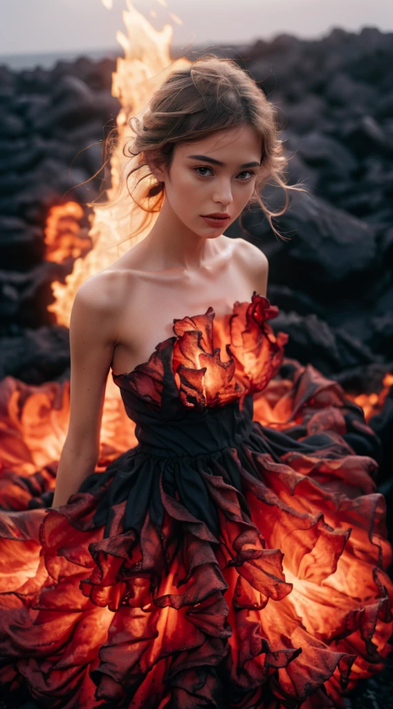 1 Girl,Fireproof Dress,enough,