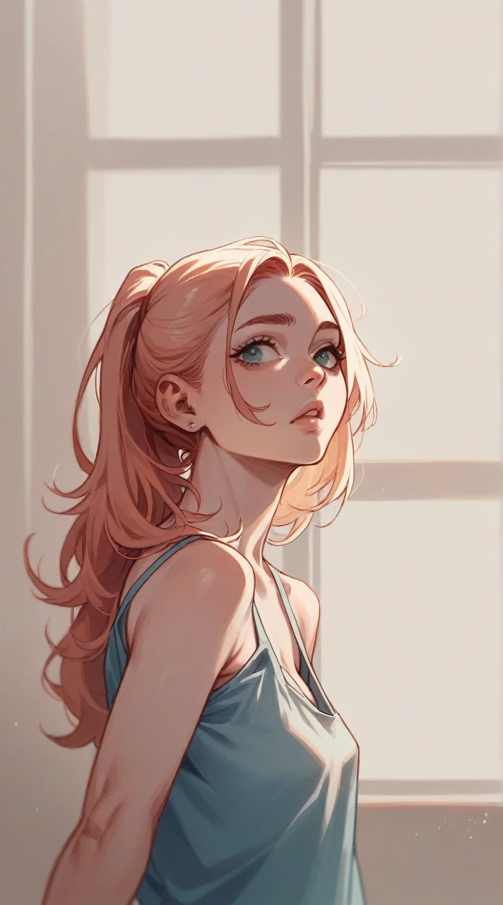 Hypeirealistic 3D Cartoon style character with big head.