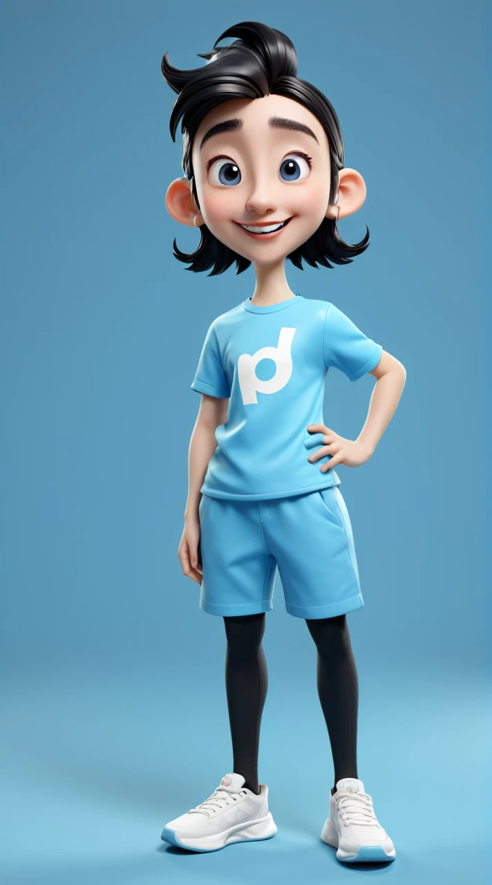 Hypeirealistic 3D Cartoon style character