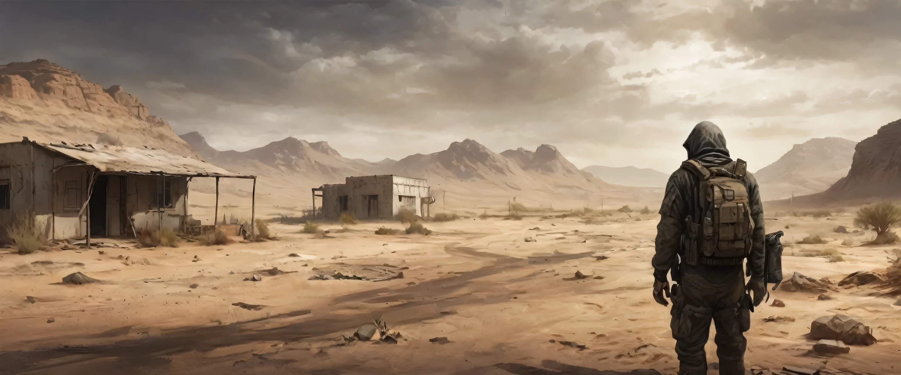 stalker game, anomaly in the dry desert