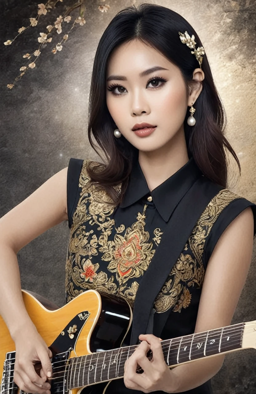 Thai style Beautiful modern rock
