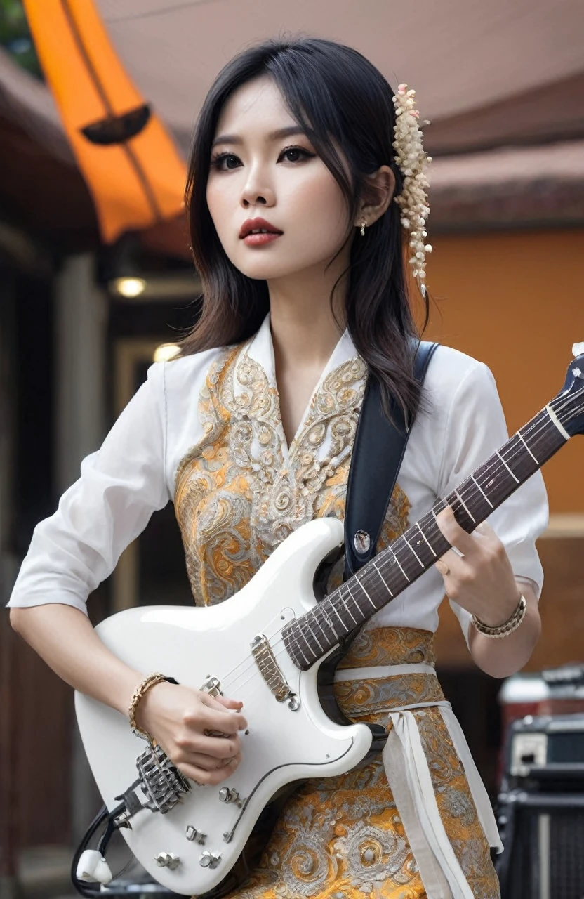 Thai style Beautiful modern rock