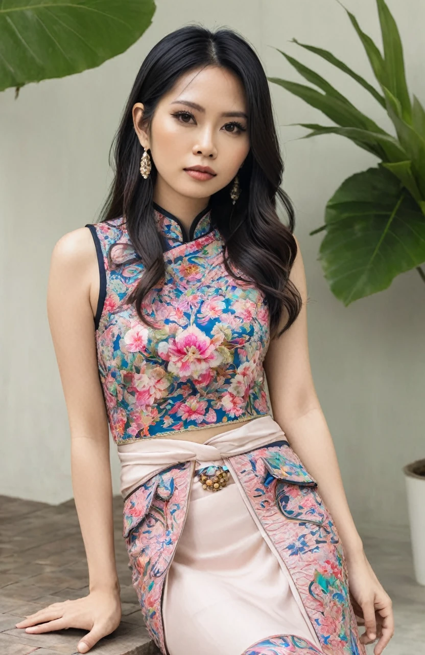 Thai style Beautiful modern rock