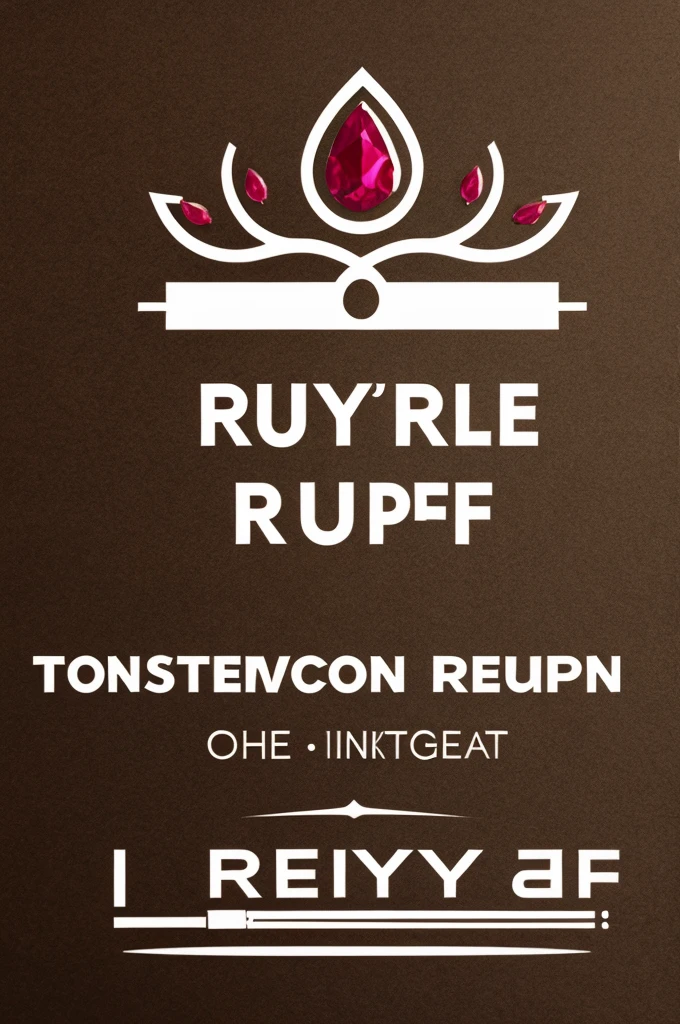 Creat an logo of Ruby's Recipe