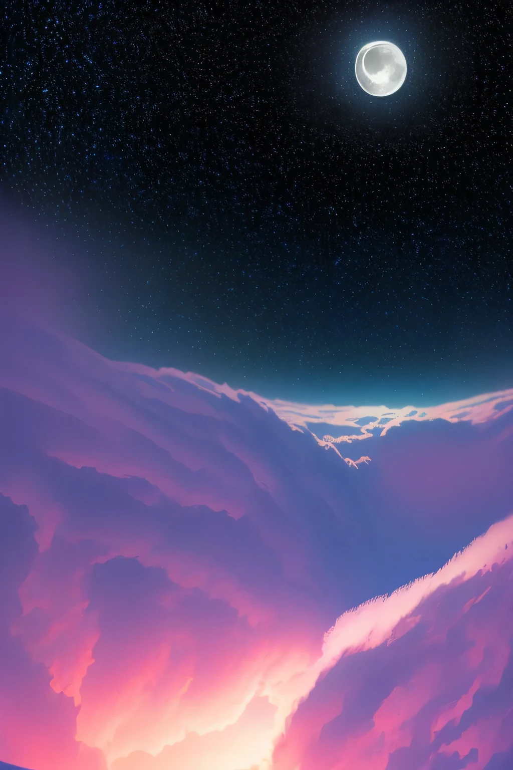 (best quality, Bright colors, 4K, high resolution, masterpiece:1.2), Extremely detailed, (Practical, photoPractical, photo-Practical:1.37), Human Development Report, ultra HD, Studio Lighting, Description of Extremely detailed, professional, bokeh, White moon scene, A black entrance in the center of the crater